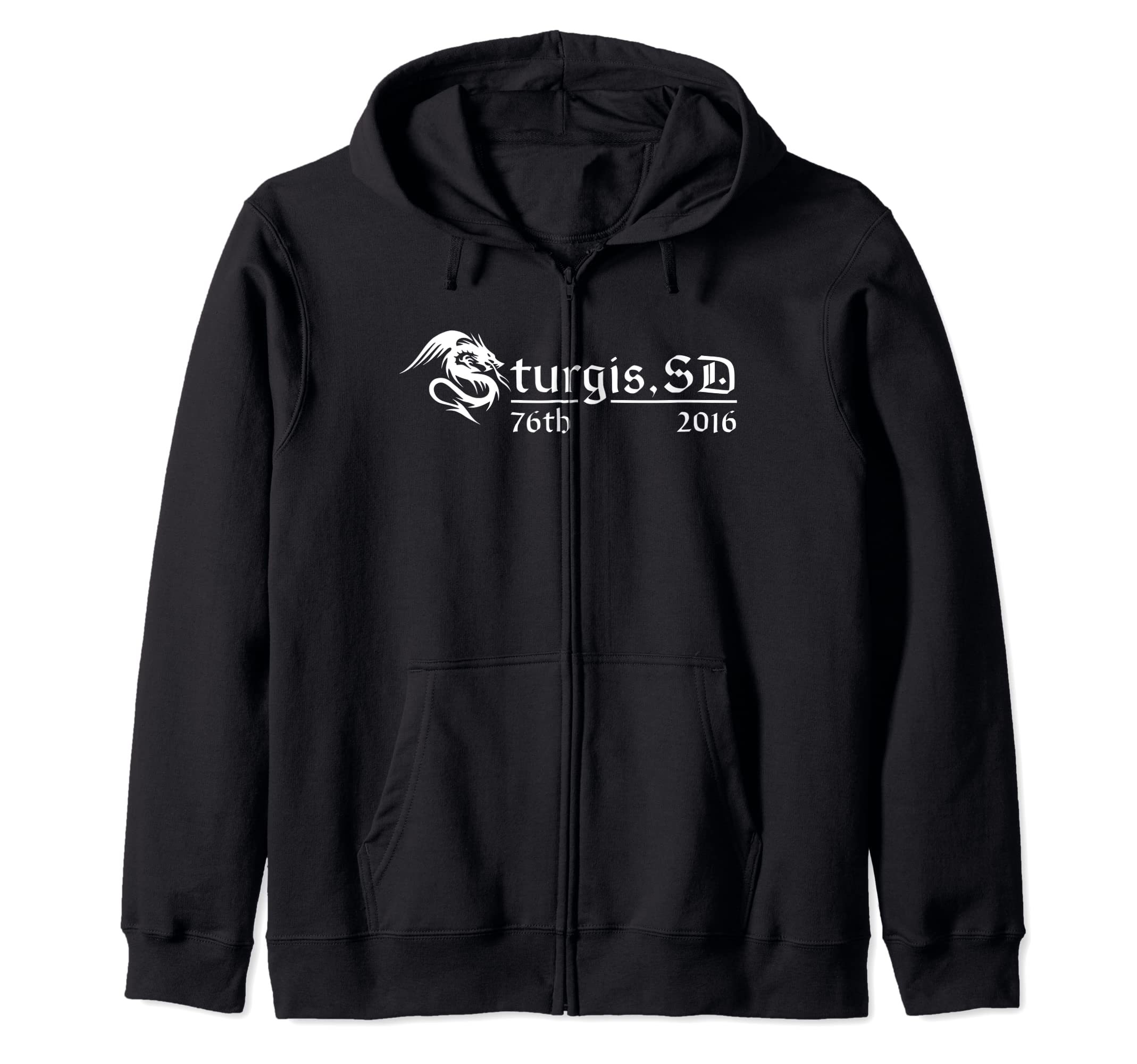 Sturgis, SD Shirt - Motorcycle Shirt - 2016 Sturgis, SD Zip Hoodie