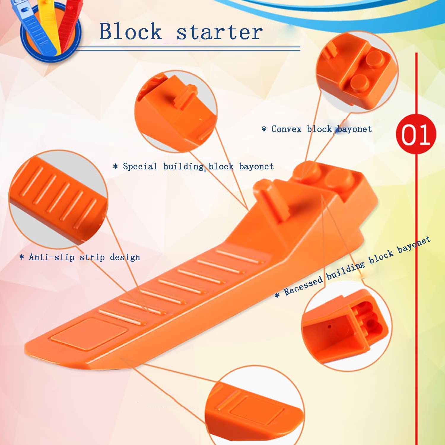 Juego De Herramientas Para Bloques De Construcción: Martillo, Alicates Y 2 Separadores De Ladrillos, Compatible Con Bloques Estándar