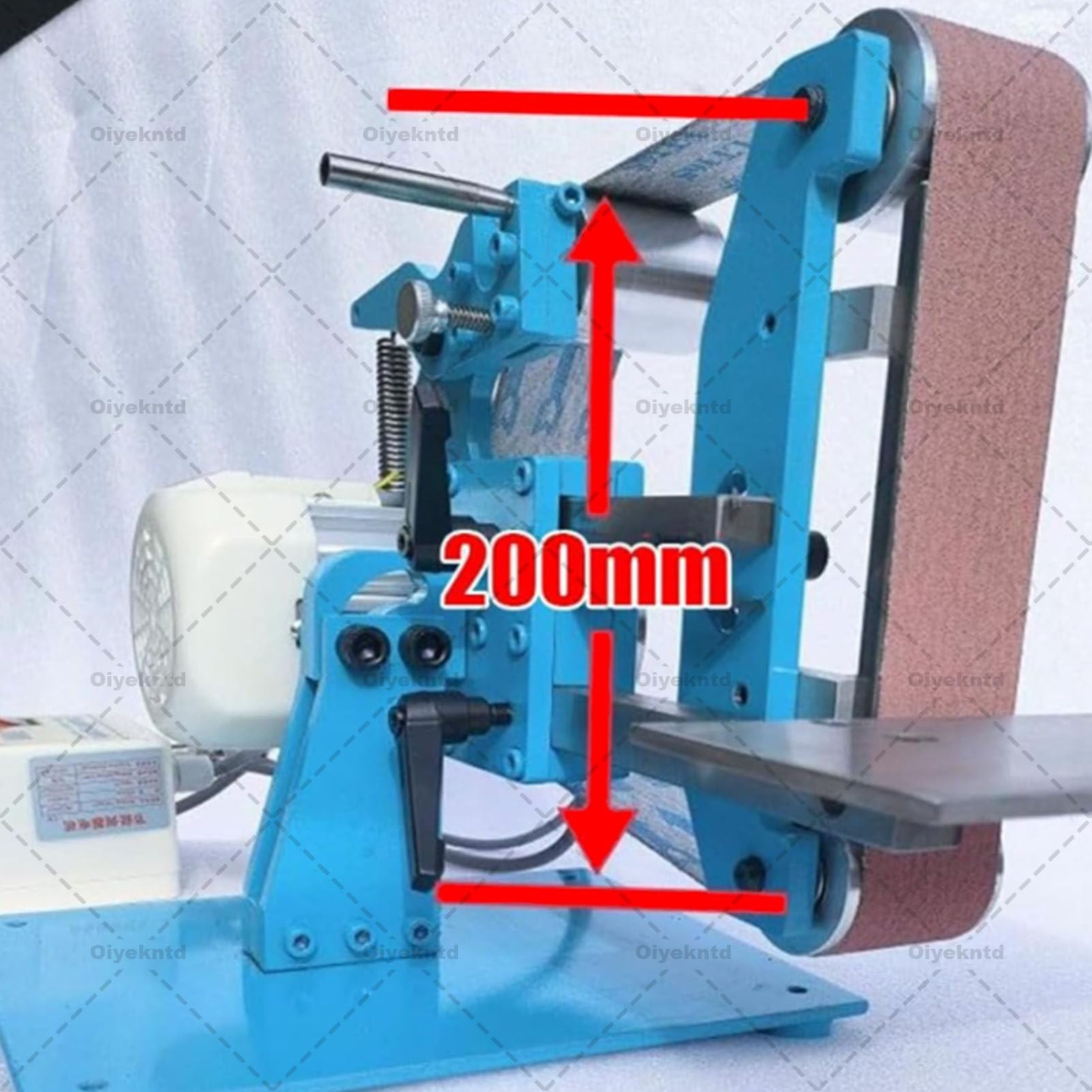 Szlifierka 750 W/1100 W, szlifierka i polerka, pionowa i pozioma ostrzałka do noży, polerka, szlifierka taśmowa 1100W