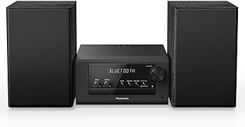 Panasonic Compact Stereo System with CD Player, Bluetooth, FM