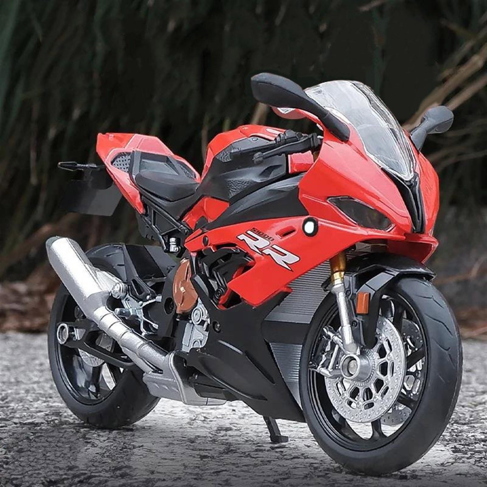 SEYXF Motorbike Toy 1/12 Motorcycle Metal Model Collection Simulation Diecasts Gifts for BMW S1000 R(with Retail Box)
