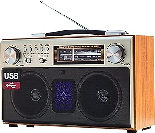 Retro Cassette Radio, Bluetooth Radio, FM Radio, DSP Radio, Stereo Playback, Support TF Card/SD/USB Playback, Classic Retro Style, USB Rechargeable