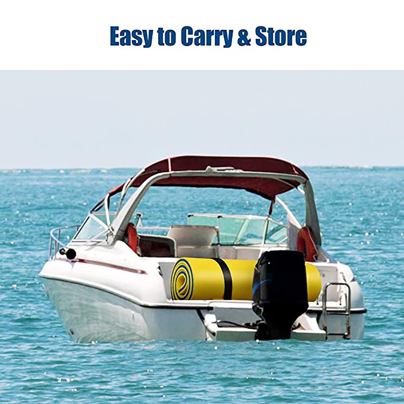 Colchoneta Flotante para Exteriores, Ideal para Playa, Lago, océano, Piscina, Gran tamaño, 3 Capas, Espuma Resistente al desgarro, Gigante, para Nadar y Broncearse.