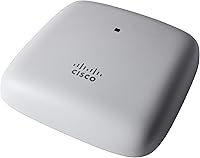 Vista 1 de Cisco Business 140AC Wi-Fi Access Point 802.11ac 2x2 1 GbE Port Ceiling Mount Limited Lifetime Protection (CBW140AC-B)