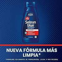 Vista 3 de Champú Selsun Azul Medicado Máxima fuerza anti caspa, 11 onzas