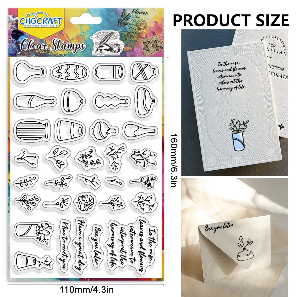 Kit De Mini Tampons Transparents Avec Icônes De Tâches Ménagères - Pour Scrapbooking, Cartes Et Décoration Créative - 12