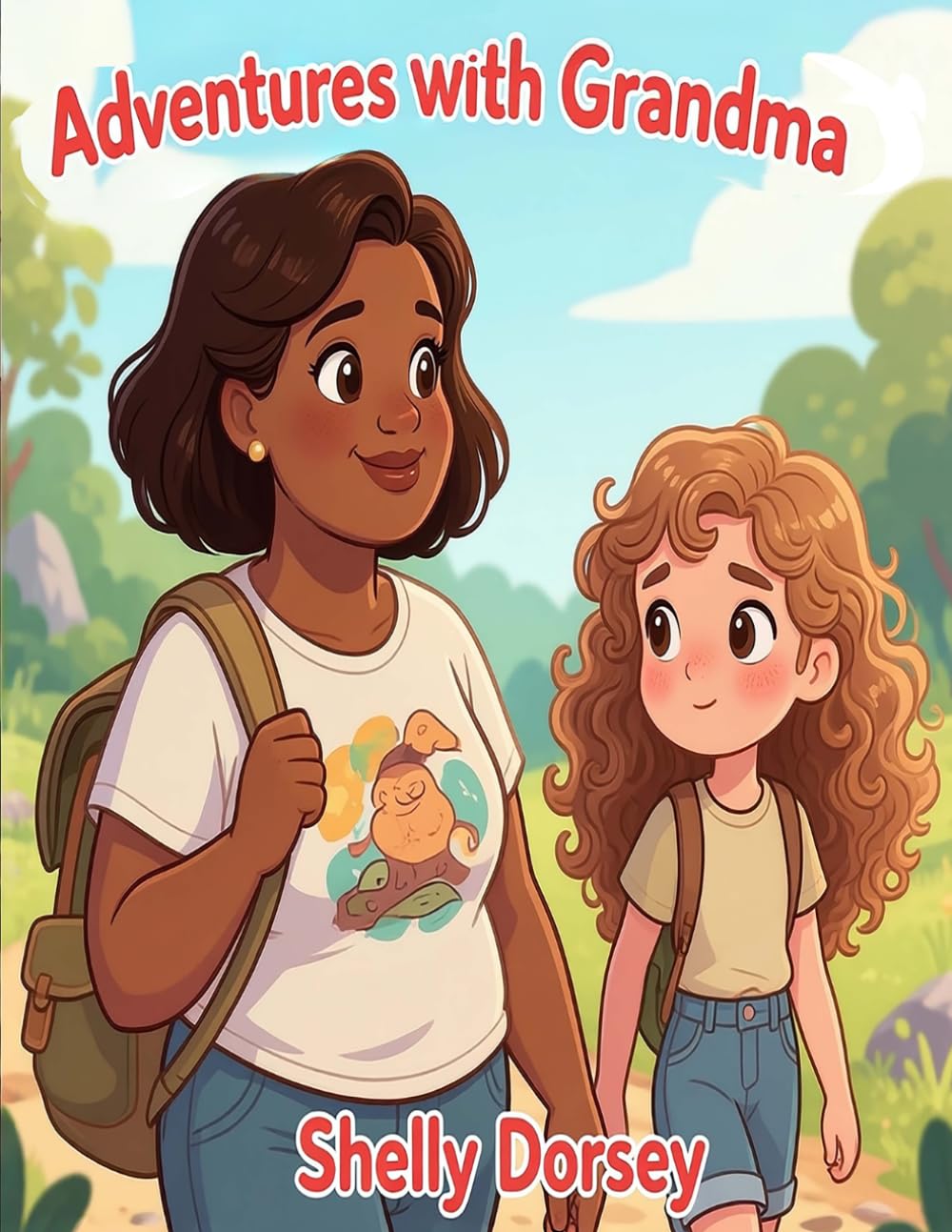 Adventures with Grandma: An Ethnic Coloring Book