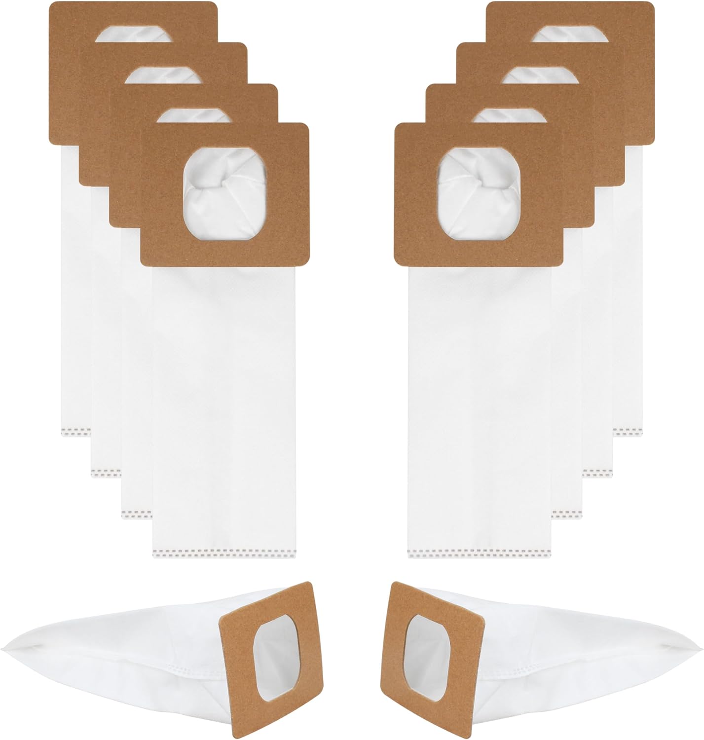10 Pack Type I Vacuum Bags Fits for Hoover Canister Vacuum Cleaner,Part AH10005 UH30010COM