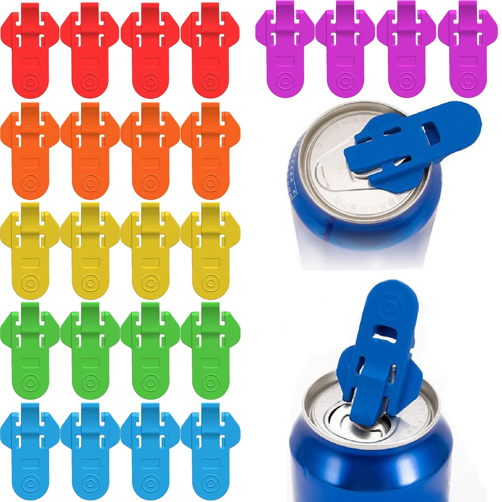 Lot De 6 Ouvre-boîtes Manuel Faciles à Util R, Ouvre-canettes De Soda