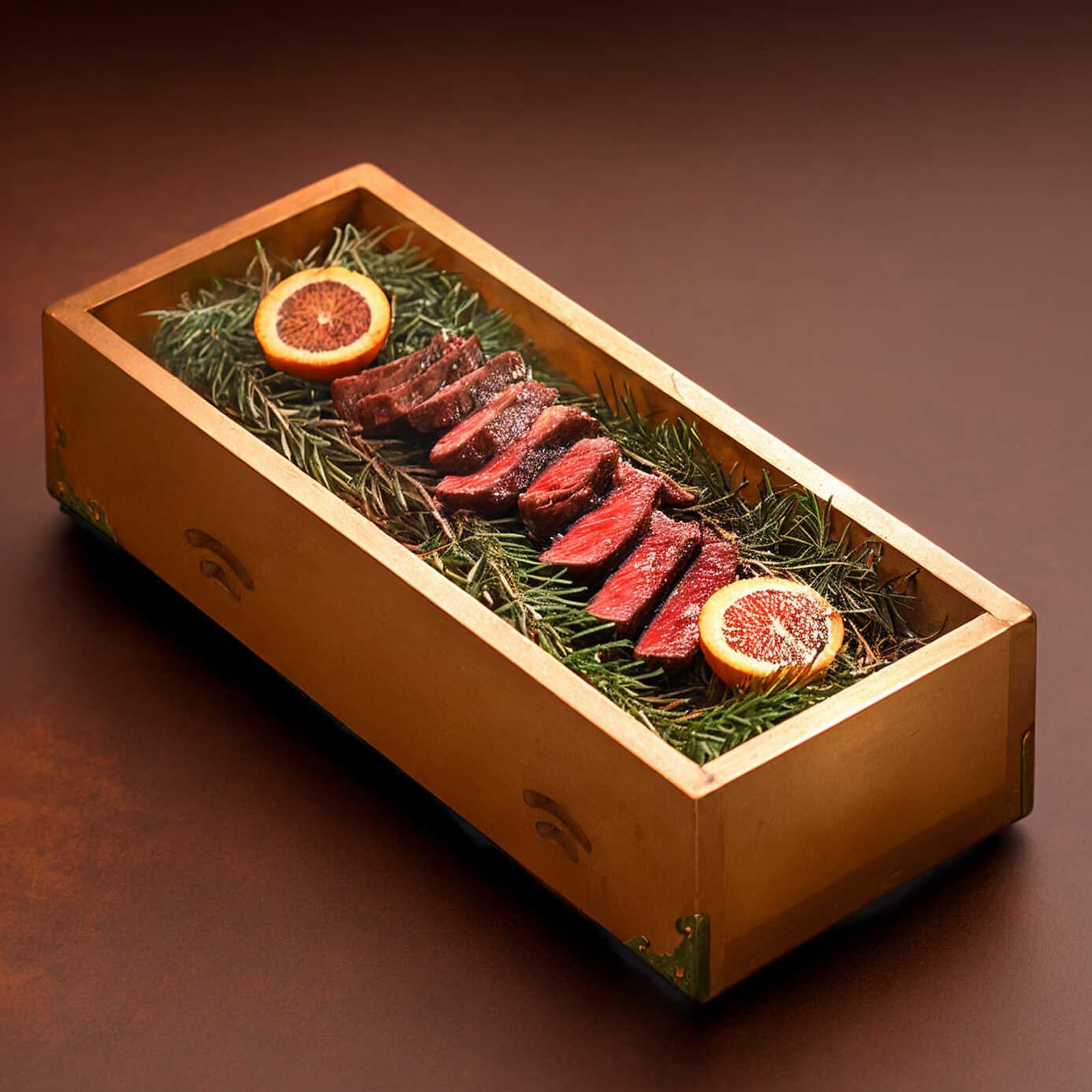 BBQ Smoker Box für Gas- und Holzkohlegrills, Räuchergeschmack, ideal für Steaks, Fleisch, perfekt für Restaurants, Clubs, Grillbegeisterte (kleine Größe)