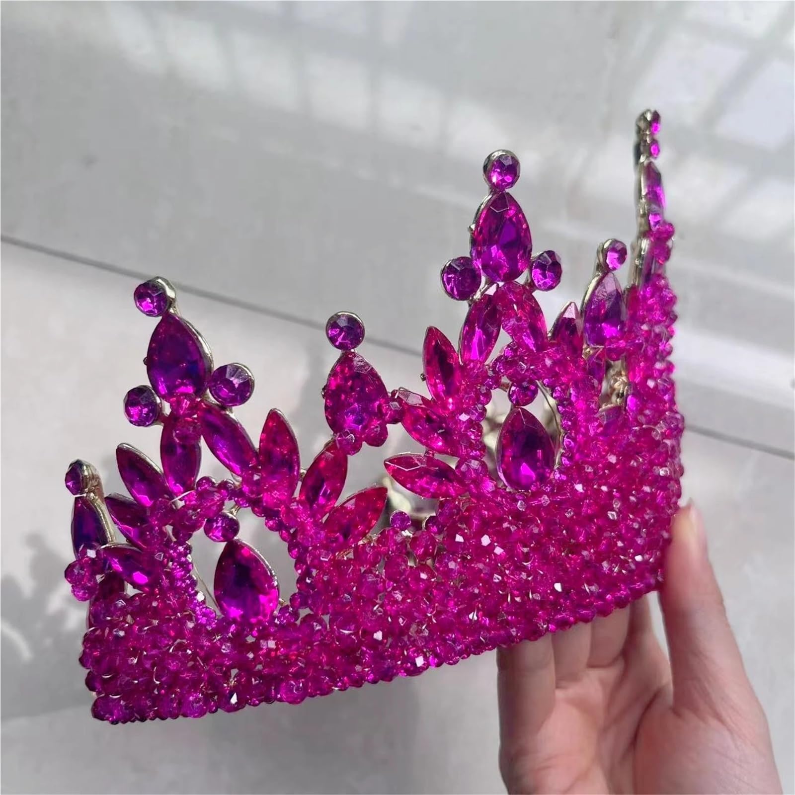 Tiara de boda cristal Para Fiestas Y Reuniones