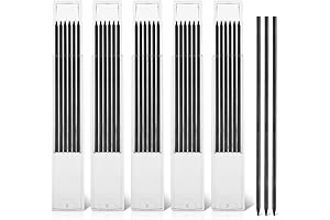 30 Pieces Premium 2.8mm Pica Pencil Lead for Woodworking (Black)