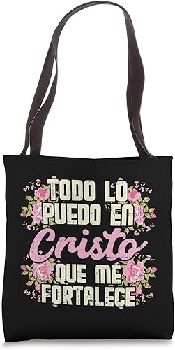 Todo Lo Puedo En Cristo God Jesus - Bolsa de regalo cristiana española