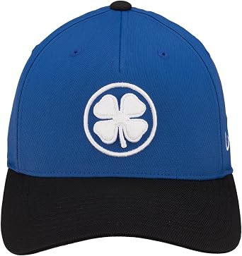 Black Clover Inner Luck 3 Adjustable Snapback Hat, White/Royal/Black