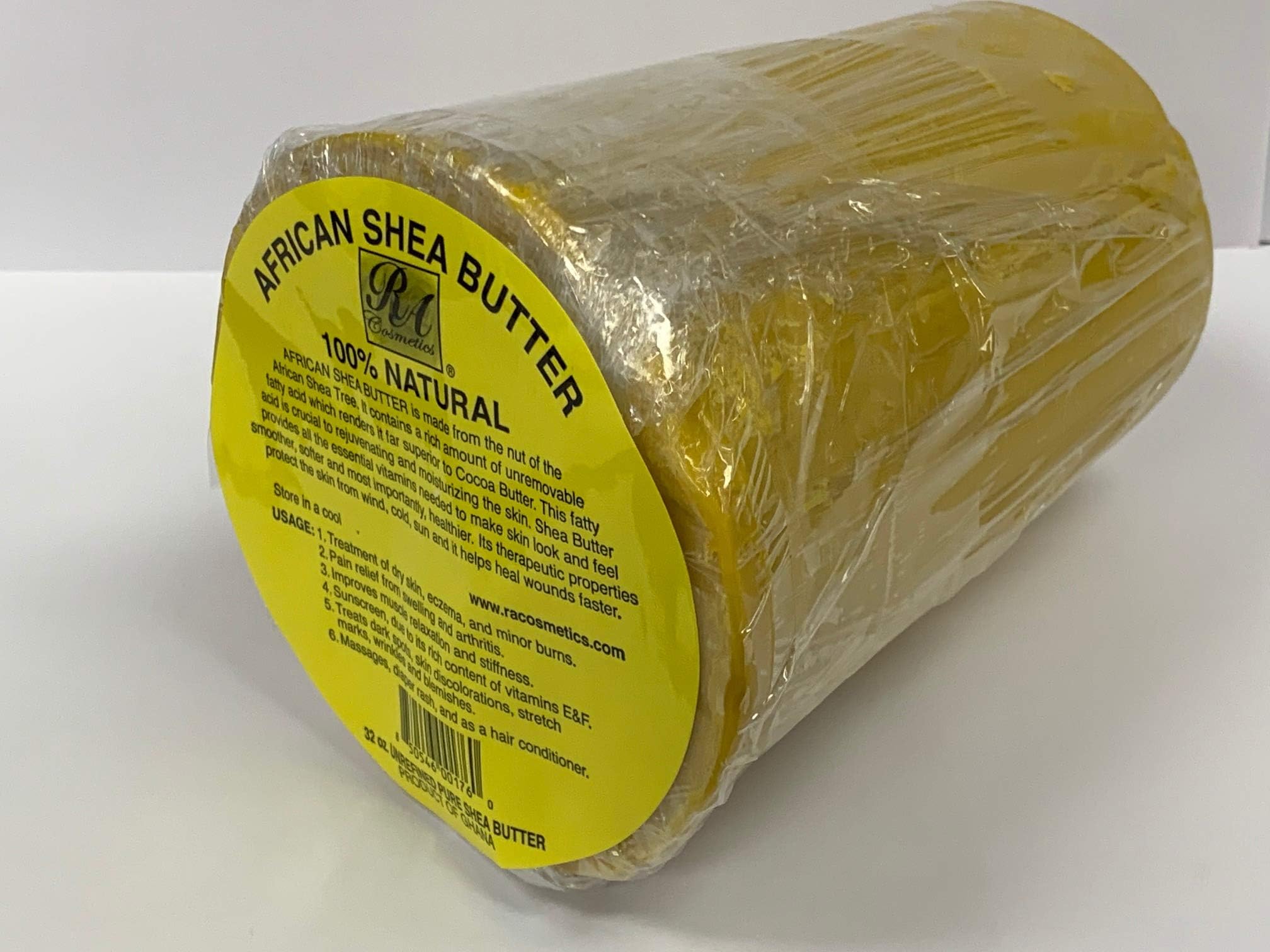 RA Cosmetics 100% Natural African Shea Butter Nutrient Rich Nut 32 oz