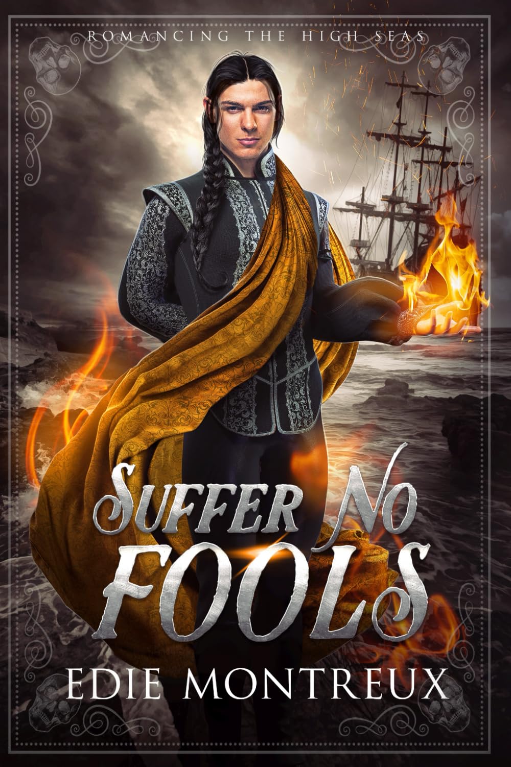 Suffer No Fools: M/M/M Pirate Fantasy Romance (Romancing the High Seas)