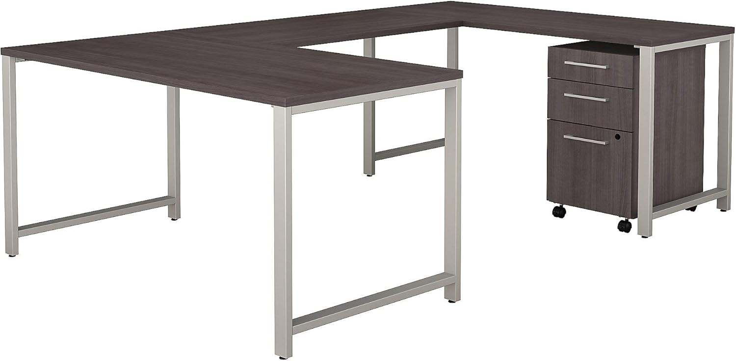 Bush Business Furniture 400 Series 60W x 30D U Shaped Table