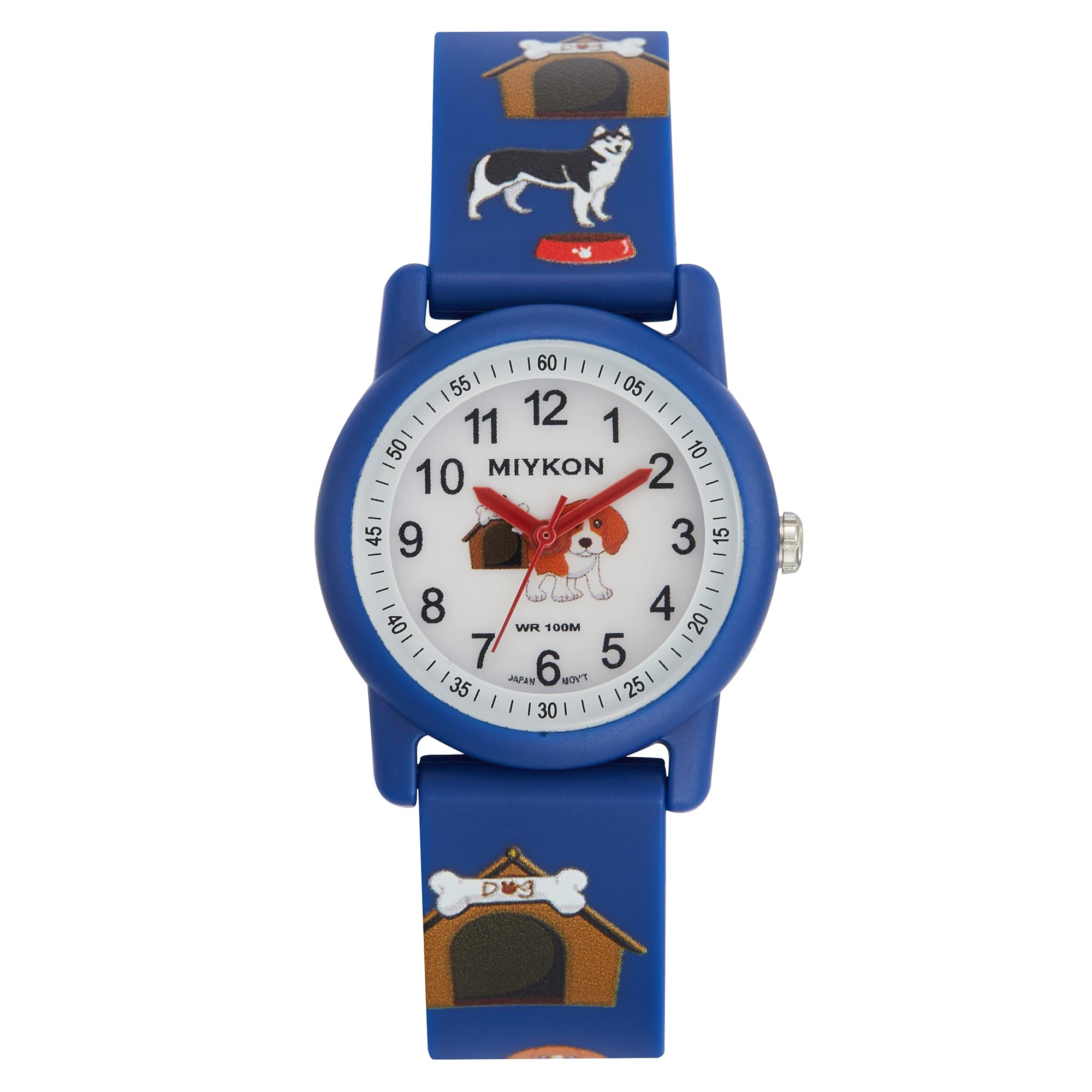 Miykon Kids Analog Watch, Boys &amp; Girls, Easy Reader, Educational, Ages 3-15