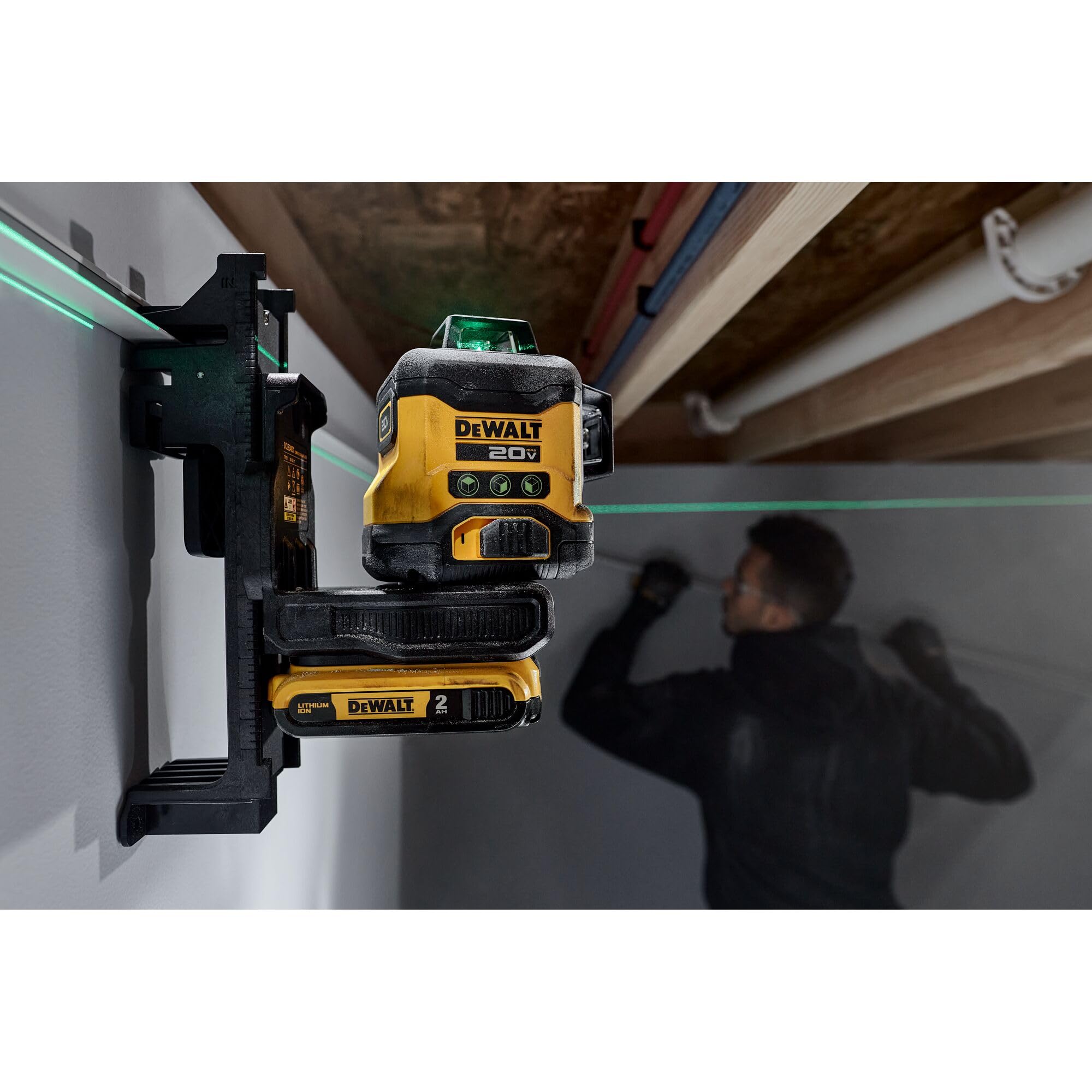 DEWALT 20V Laser Level - Green Cross Line -7