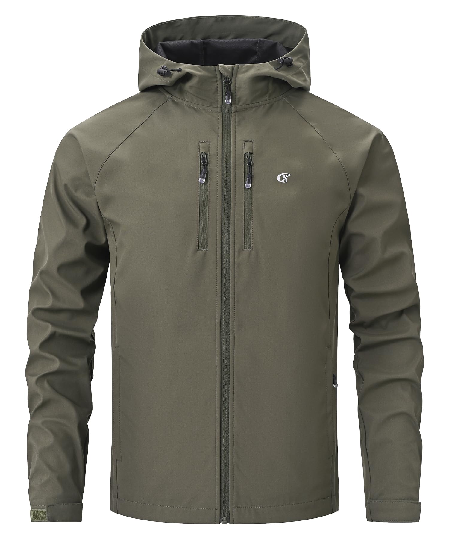 Huayuzh Softshelljacke für Herren Wasserdicht Winddicht Atmungsaktiv Outdoor Jacke Windbreaker Regenjacke Wandern Camping