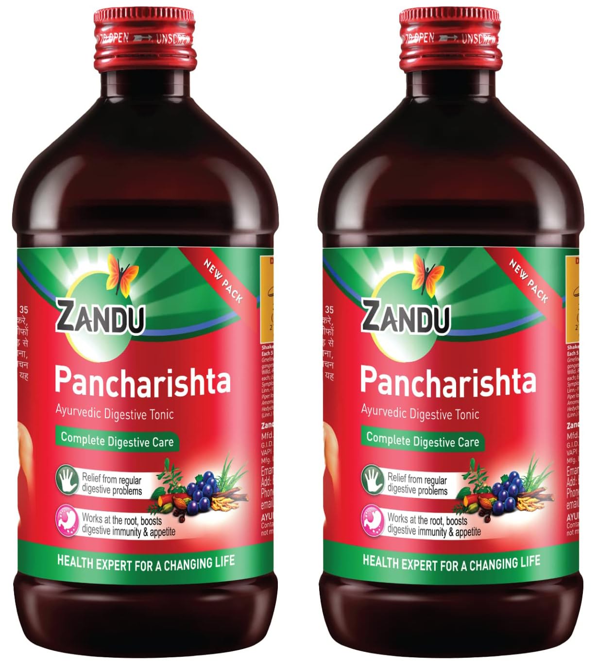 Zandu Pancharishta Liquid 650ml