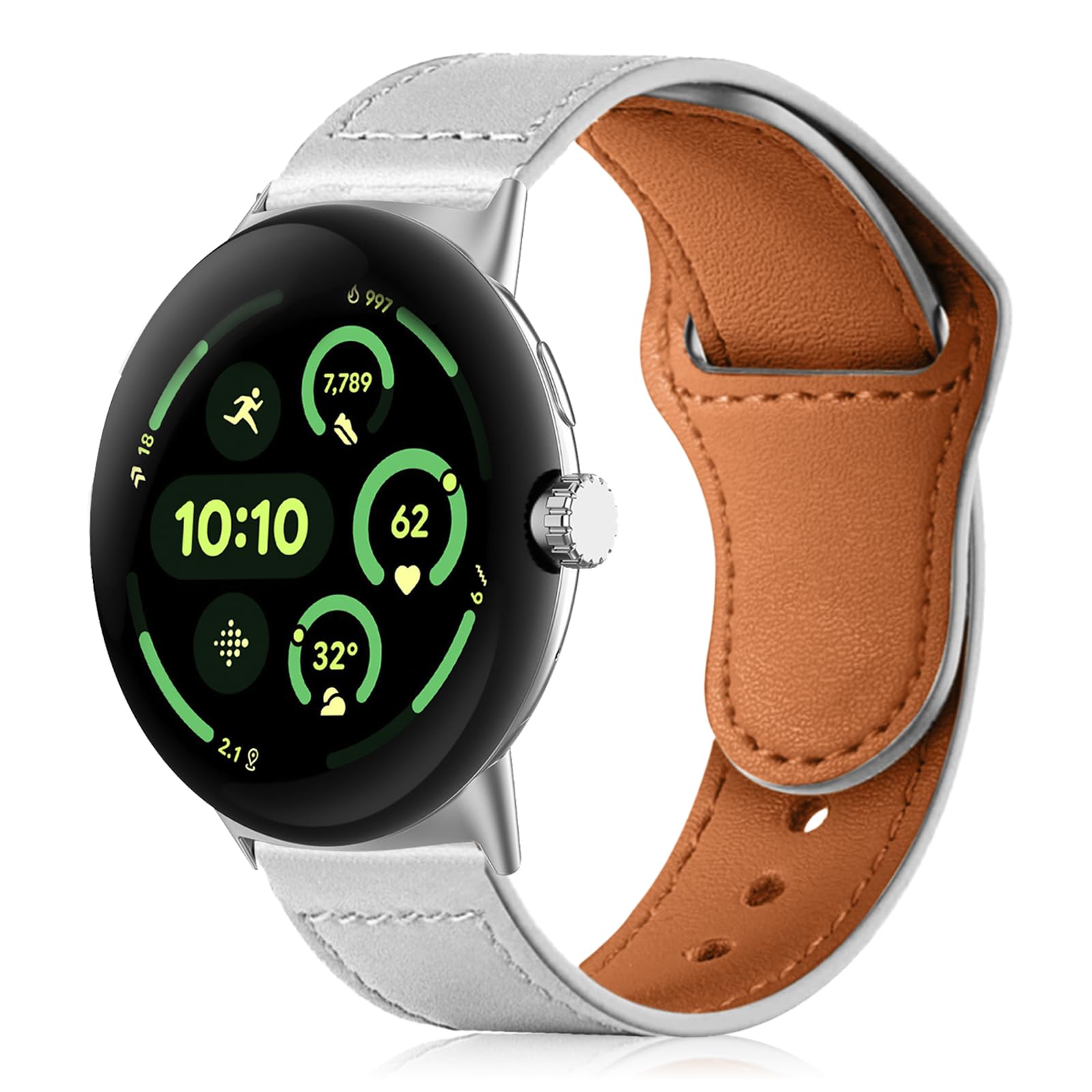 Amazon.co.jp: [SeGinn] レザーバンド Google Pixel Watch 4/3 45mm 