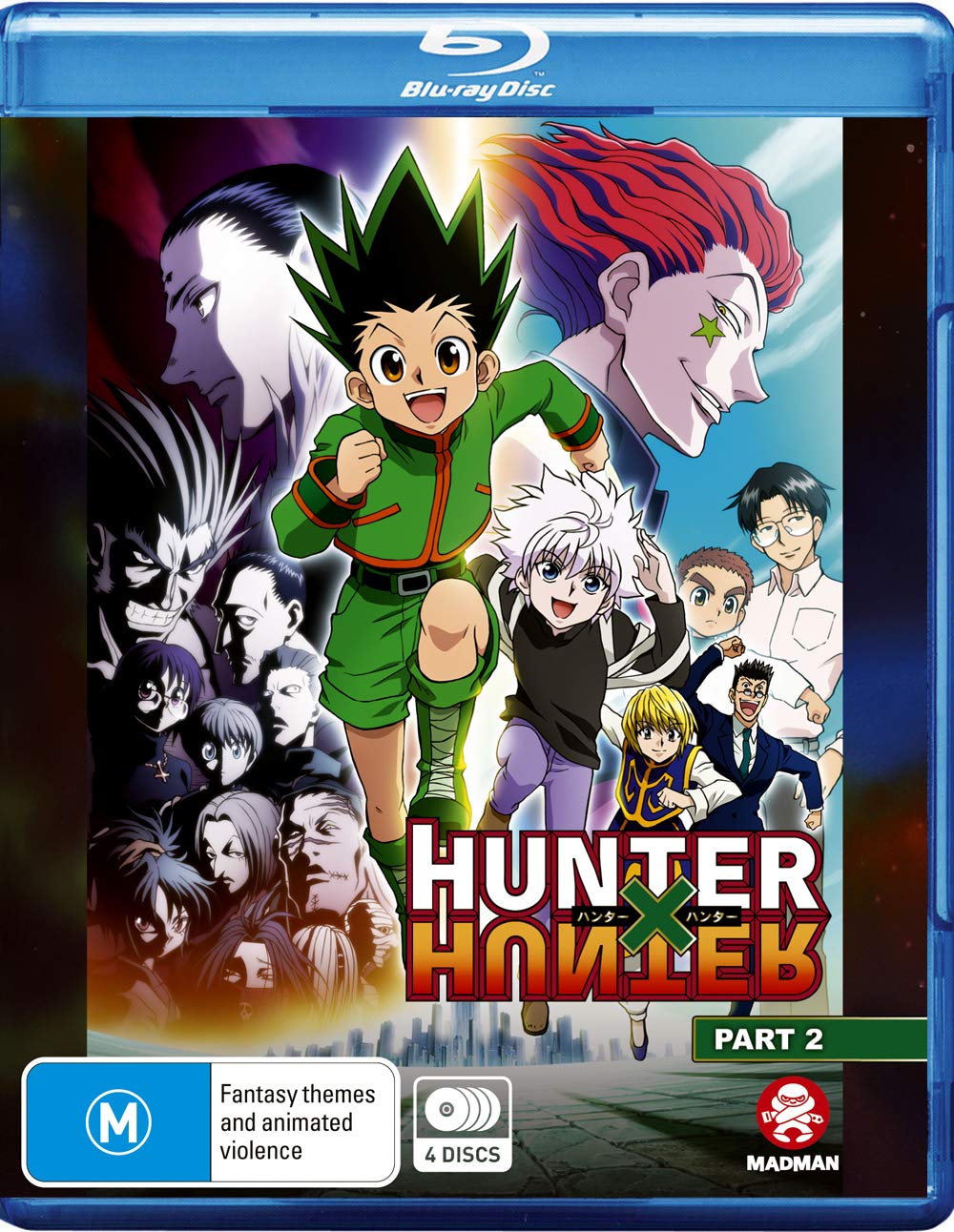 Hunter X Hunter: Part 2 Blu-ray | Anime | 4 Discs | NON-USA Format | Region B Import - Australia