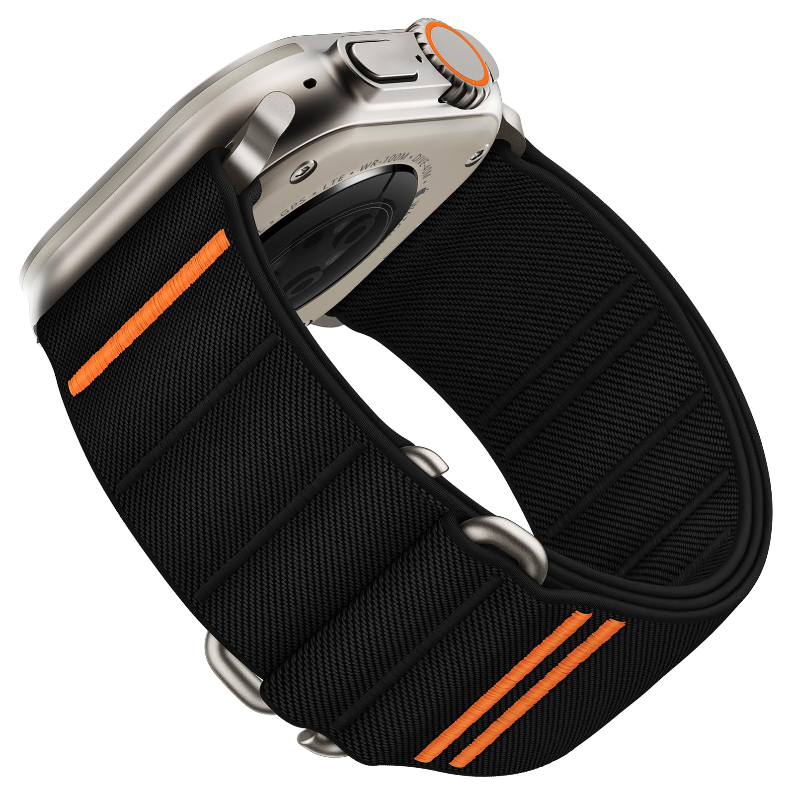 Suitisbest Sport Bands Compatible with Apple Watch Ultra Band 49mm 46mm 45mm 44mm 42mm 38mm 40mm 41mm, Stretchy Nylon Sport Loop Strap for iWatch Series 11 10 9 8 7 6 5 4 3 2 1, SE 3 2 1, Ultra 3 2 1