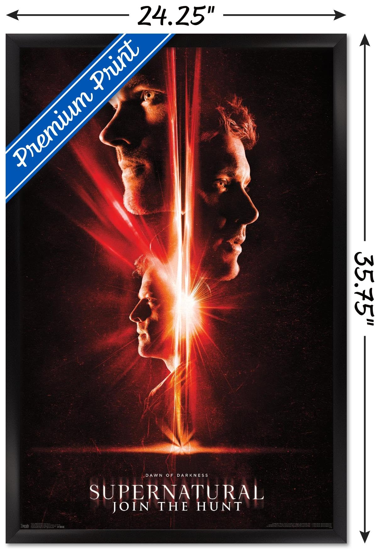 SUPERNATURAL III ポスター Amazon.com: Trends International Supernatural - Season 13 Wall