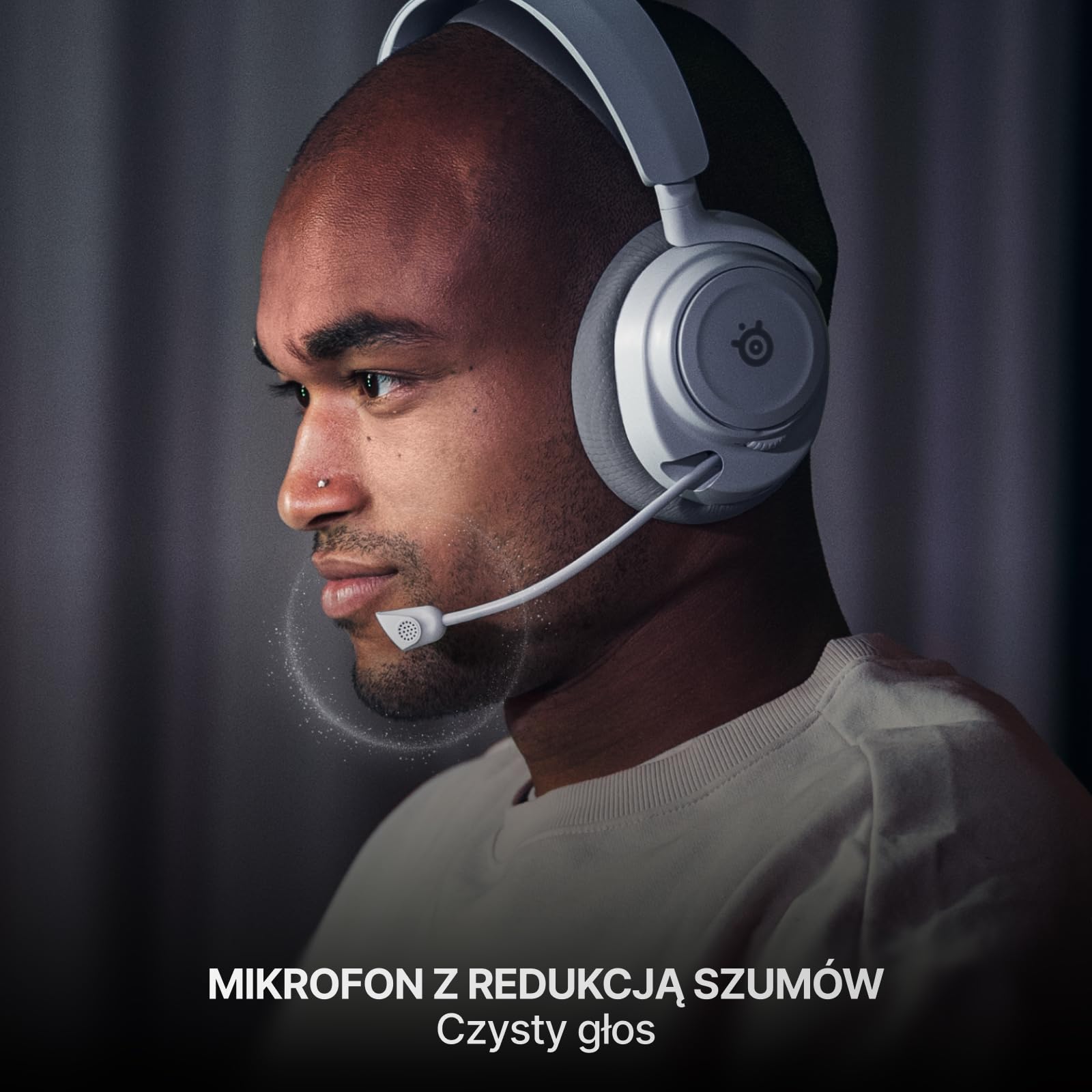 SteelSeries Arctis Nova 7X Wireless Gen 2 do gier -sterowanie aplikacją w czasie rzeczywistym - 50H + -przetworniki magnetyczne z magnesem neodymowym -miks 2,4 GHz/Bluetooth-Xbox,PS5,Switch 1/2,mobile