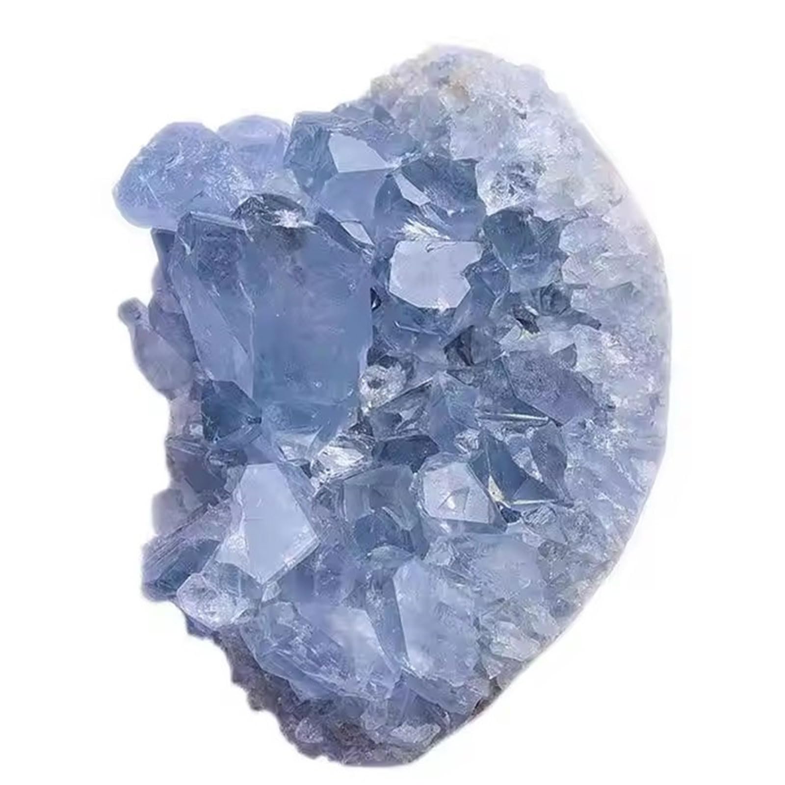 Amazon.co.jp: 天然ブルーセレスタイトジオード原石 不規則な