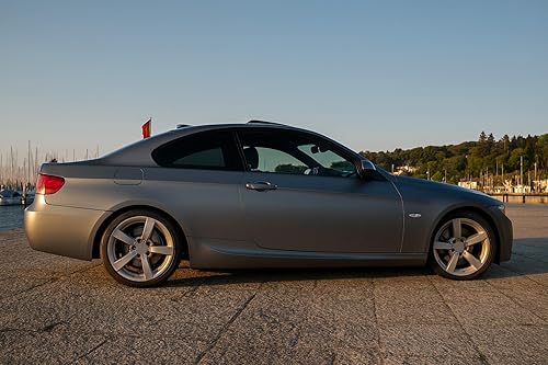 Miniatura 4 de VViViD Rollo de vinilo gris chacoal mate con tecnología de liberación de aire (50 x 5 pies)