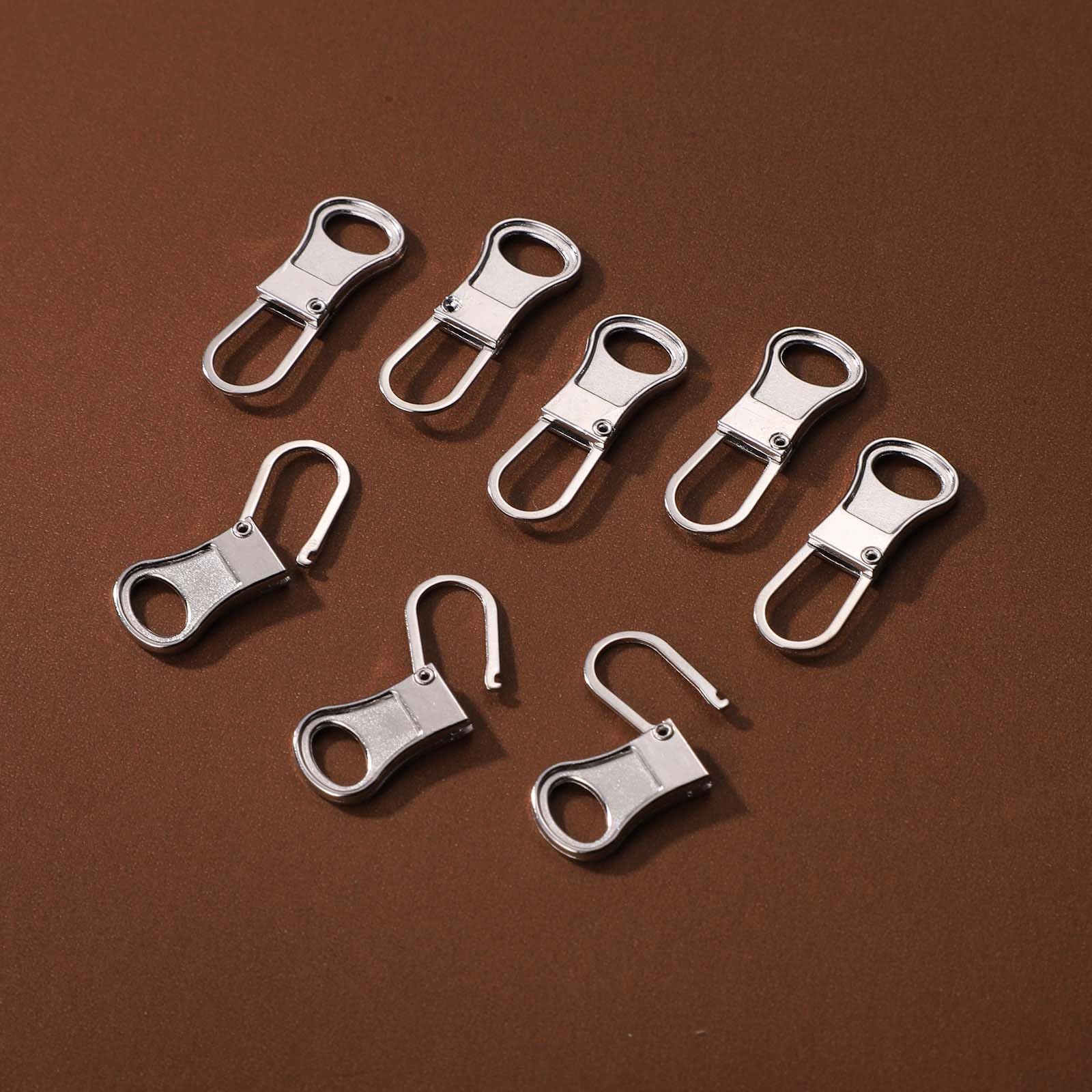 5pz Cursore Cerniera Ricambio Zipper Pull Tiretti Della Cerniera Zipper Pu