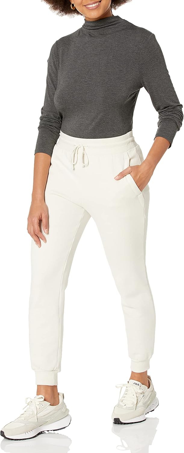 Amazon Essentials Women's Jersey Long-Sleeve Mock Neck Swing Tunic - Image 3