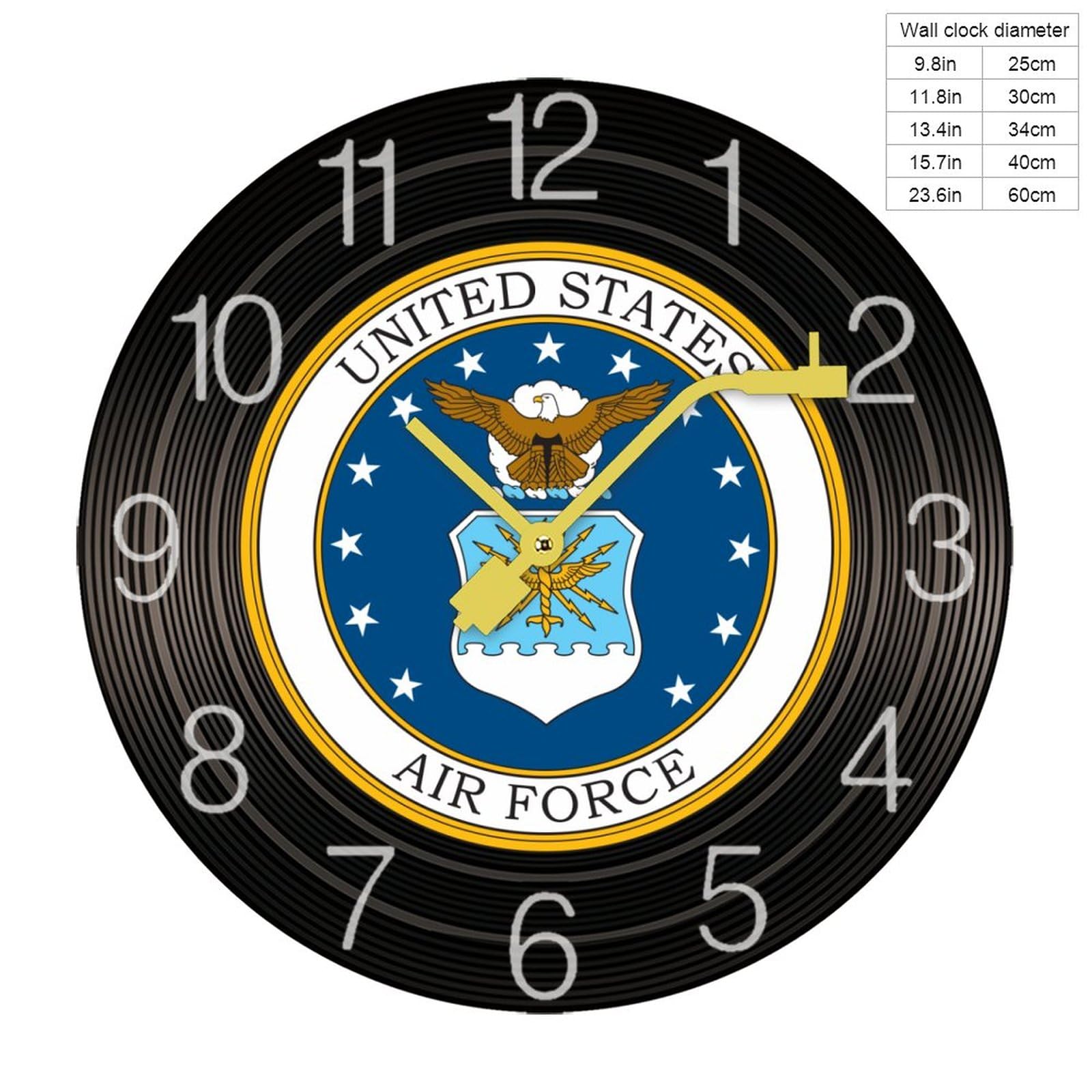 Amazon.co.jp: 掛け時計 アーミーエアフォース U.S. ARMY AIR FORCE 