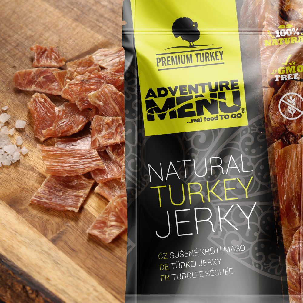 Adventure Menu Turkey Jerky 100g