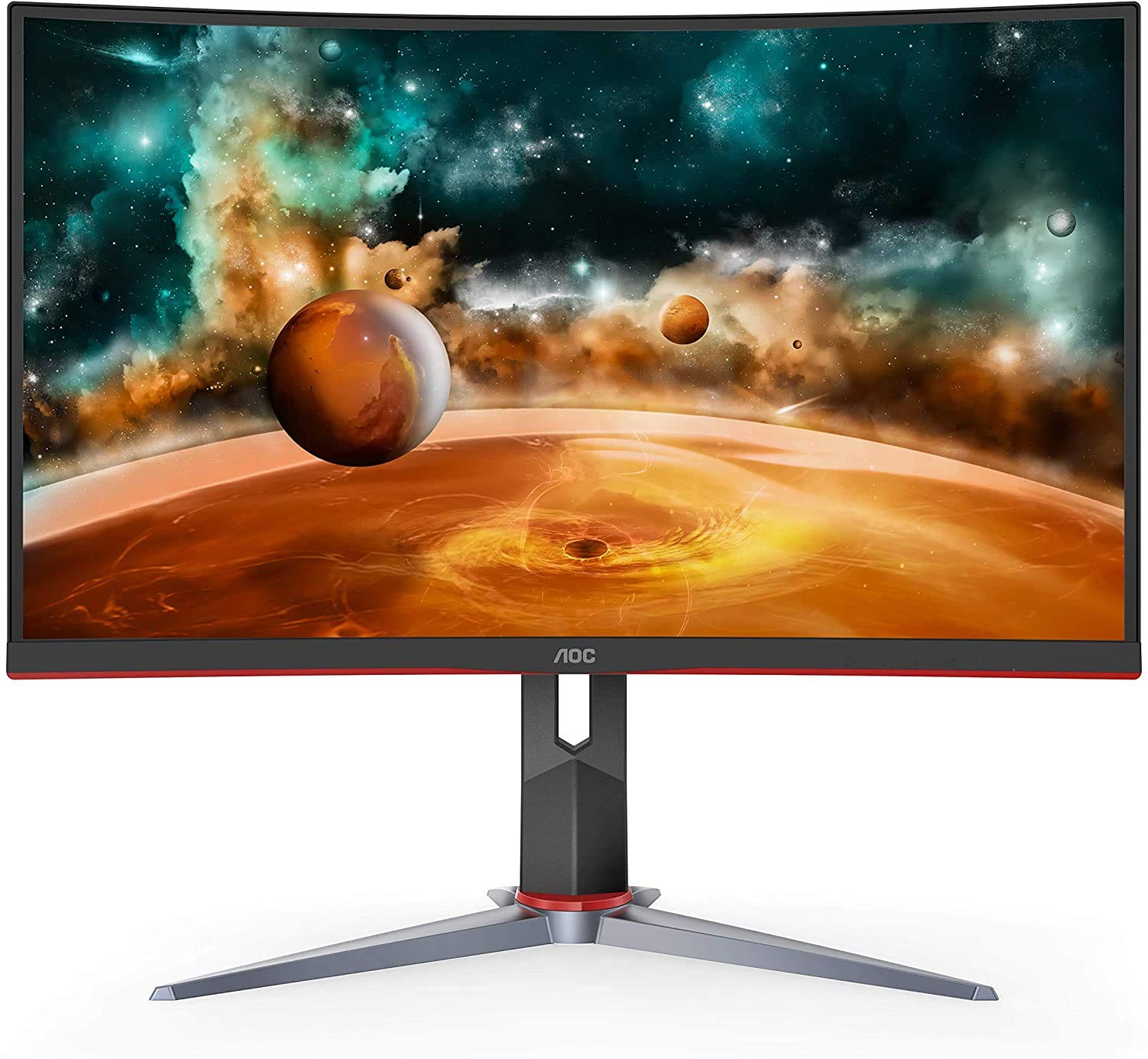 AOC PHI-CQ27G2 LED QHD Curved FHD AMD Freesync Premium Monitor, 27
