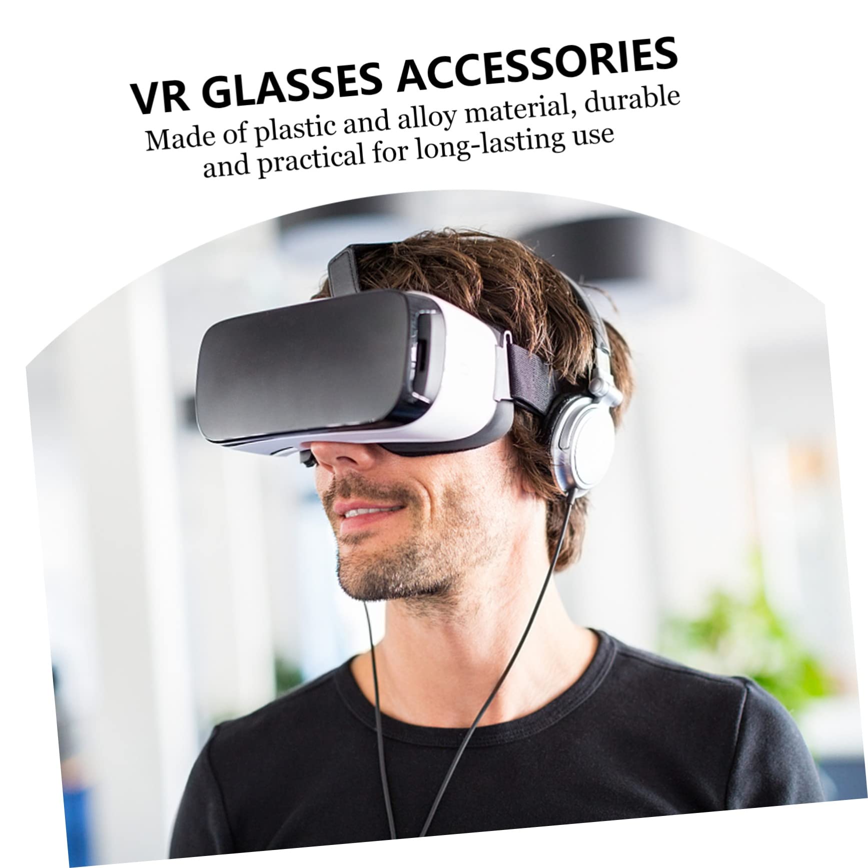 DOITOOL 3 Auriculares Ergonómicos Sencillos Y Portátiles Intraauriculares para 2 VR Cómodos De Usar.