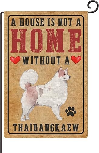 Miniatura 3 de A House Is Not A Home Without A Wire Fox Terrier - Banderas de jardín decorativas de doble cara de 12 x 18 pulgadas para amantes de las mascotas