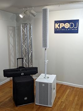 RCF EVOX 12 White | Column Array Powered PA Speaker System