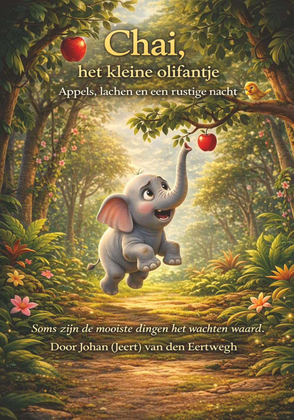 Chai, het klein olifantje: Appels, lachen en een rustige nacht
