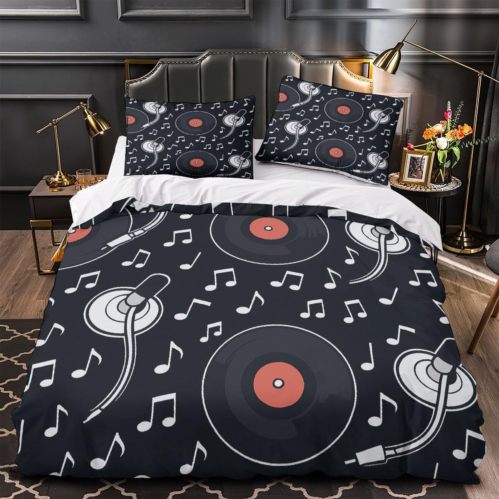 Linge de lit microfibre hypoallergénique ultra douce housse 3 pièces