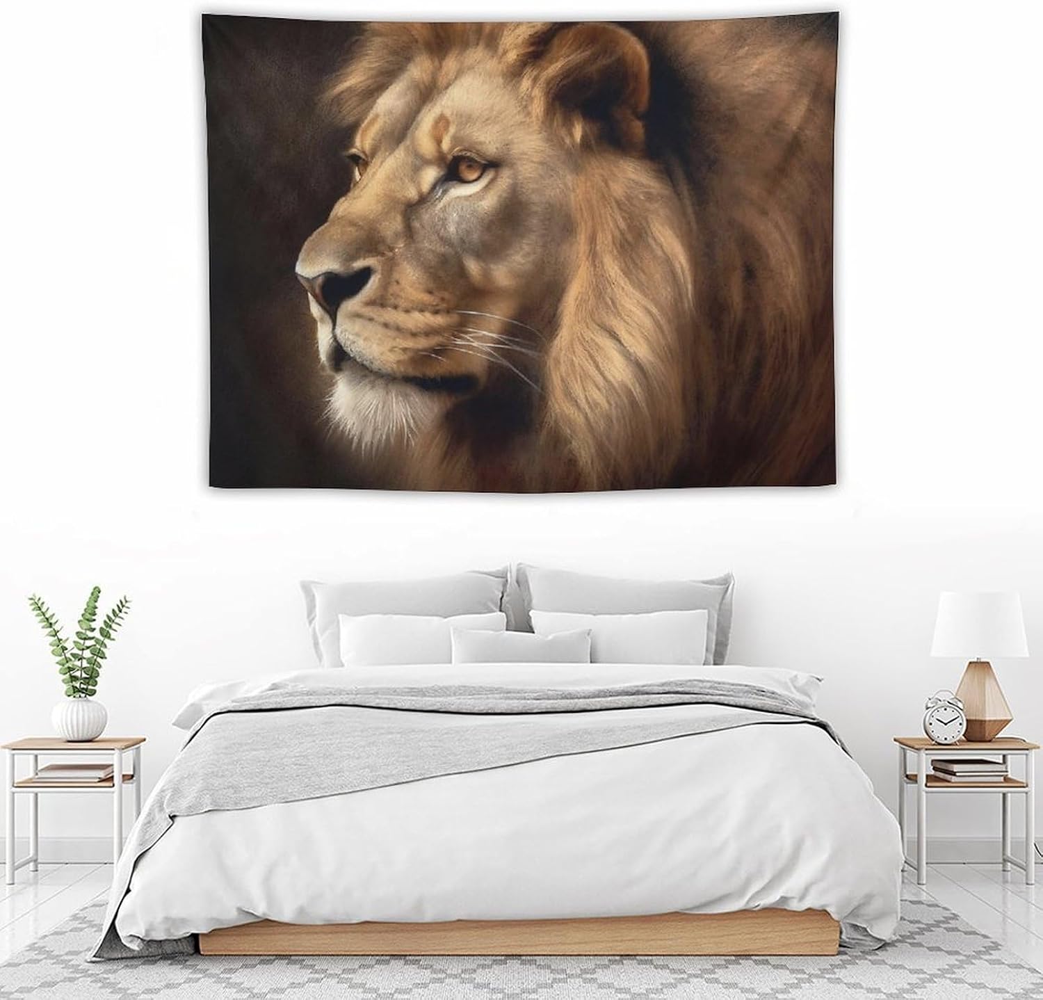 Tapestry Wide Wall Art Hanging Tapestries Lightweight Art Wall Blanket image 5