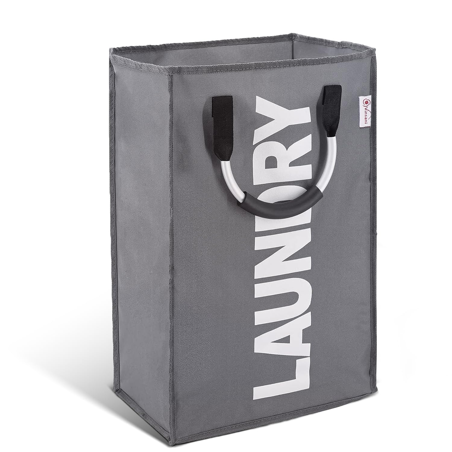 BLADO Laundry Basket, Foldable Laundry Hamper - Washing Basket for Bathroom storage with Carrying Handles, Collapsible Laundry Bin for Bedroom, Bathroom, and Laundry Room