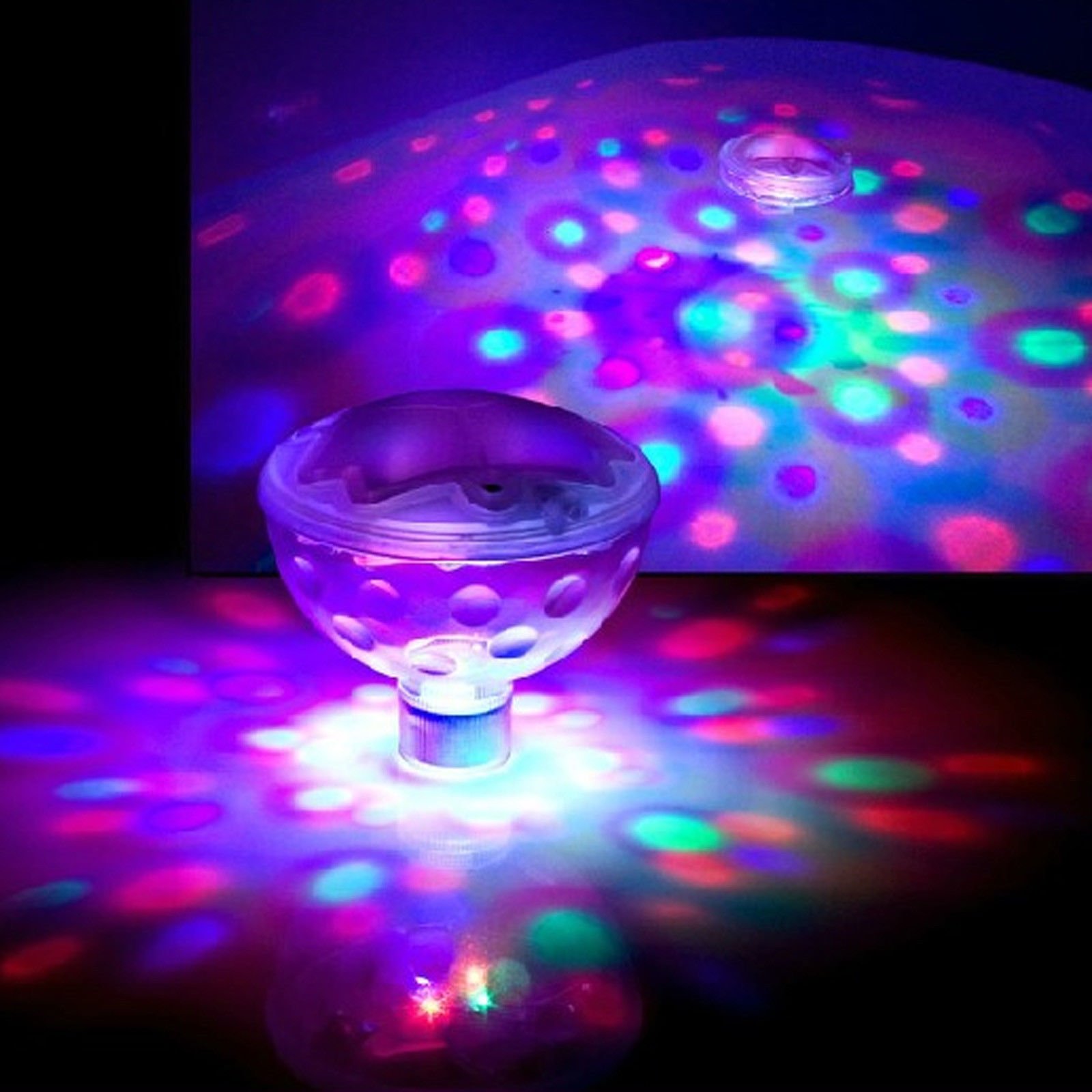 Lumière Flottante Jacuzzi - 7 Modes Couleurs - Étanche IP43 - Piles AAA - Pour Piscine, Bain, Étang - SEIWEI