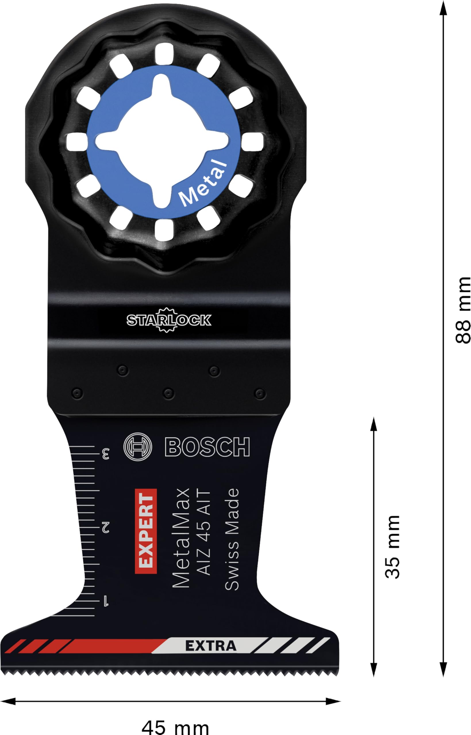 Bosch Expert AIZ 45 AT Starlock Metal Testere Ucu 1'li 2608902054