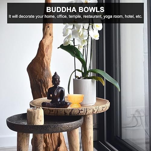 Miniatura 8 de IMIKEYA Taza de agua de esmalte de color, taza de oferta de vidrio, suministro budista, taza de té transparente, taza de café expreso, taza de