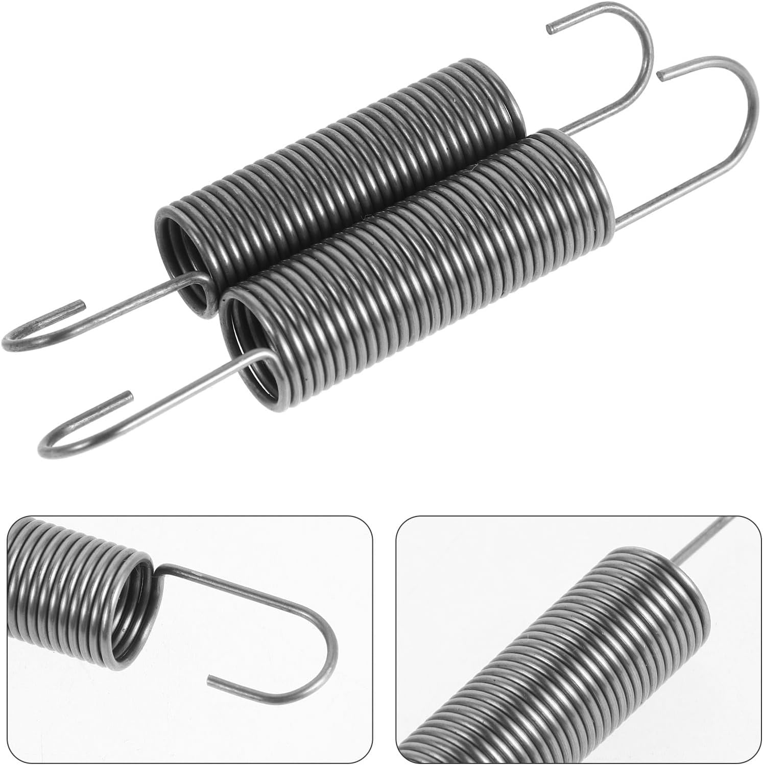 GARVALON Clutch Pedal Return Spring and Brake Pedal Return Spring Set Small and Large Sizes Compatible with Light Trucks Heavy Duty for Engine and Brake Systems