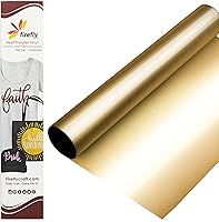 Vista 73 de Firefly Craft - Lámina de vinilo elástico para transferencia de calor, HTV metálico, para planchar para usar con Cricut y Silhouette, para prensa