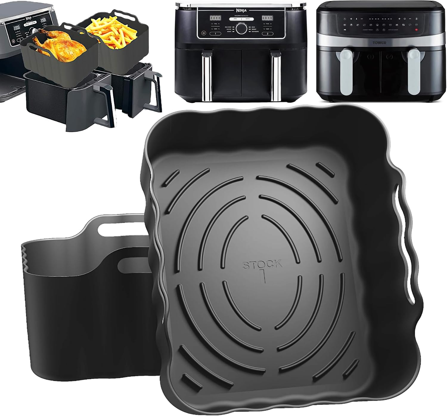 Premium Silicone Liners for Ninja AF400UK & AF451UK Specifically Made